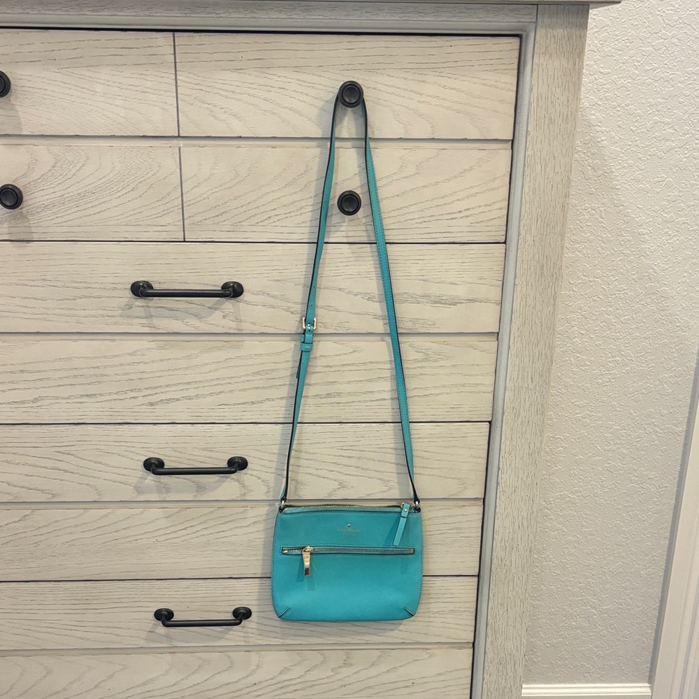 Kate Spade Turquoise Crossbody Bag - Great for Vacay!